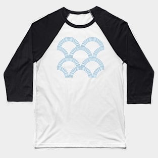 Blue circles Baseball T-Shirt